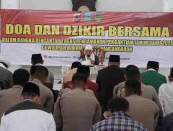 Dzikir dan Doa Bersama Forkopimda Pangandaran Sambut Pergantian Tahun 2024-2025