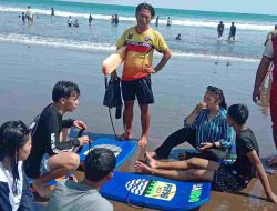 Sepanjang Libur Lebaran, Balawista Pangandaran Catat 62 Kasus Laka Laut, Dua Wisatawan Meninggal Dunia