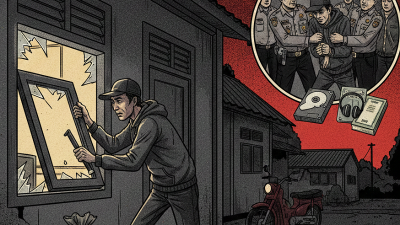 Bobol SMK Al-Kautsar Kalipucang, Pencuri Asal Ciamis Diringkus Polisi